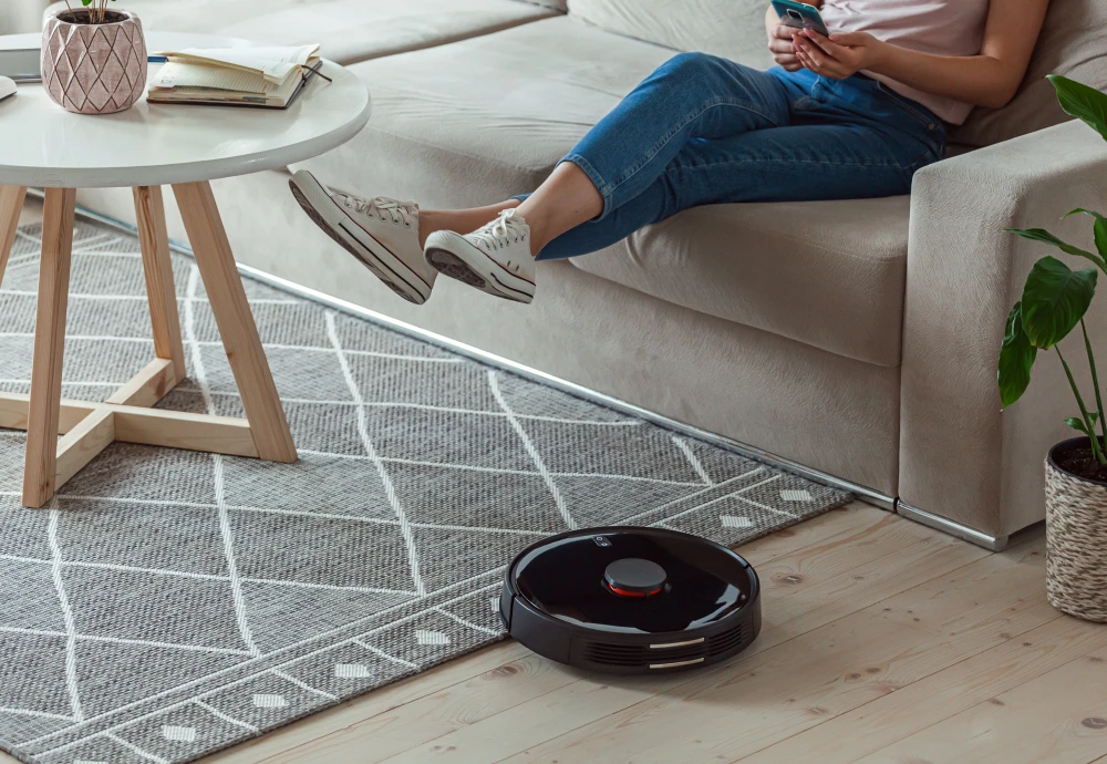 robot vacuum with self cleaning mop